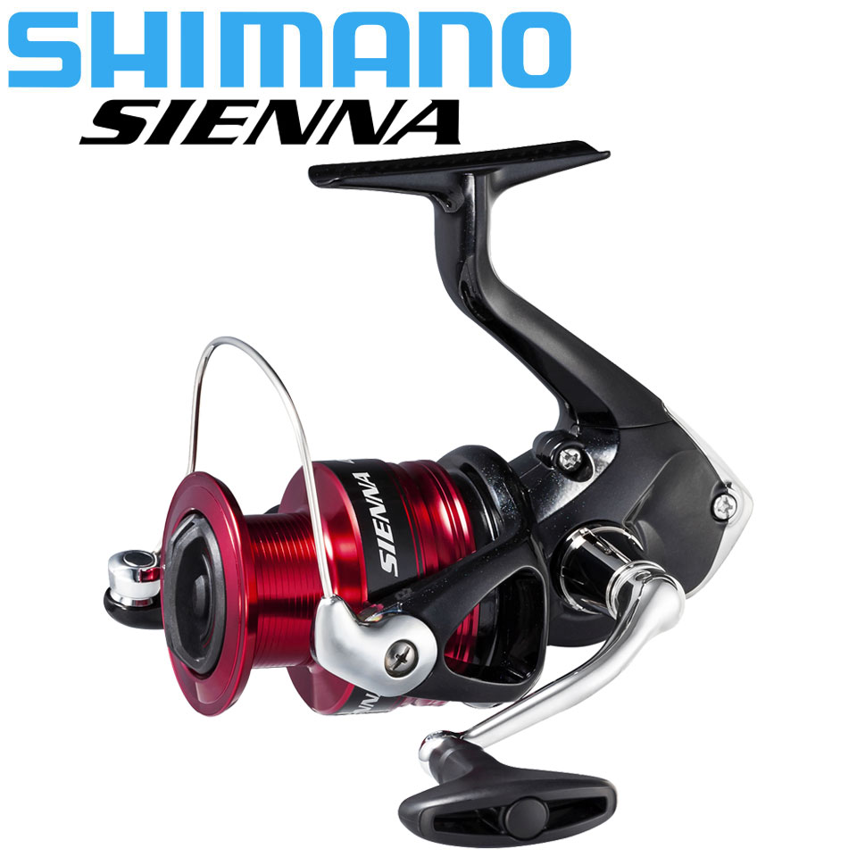 Shimano Reel Stradic - SHIMANO SIENNA Spinn-Angelrolle AR-C, Metallspule, sowohl