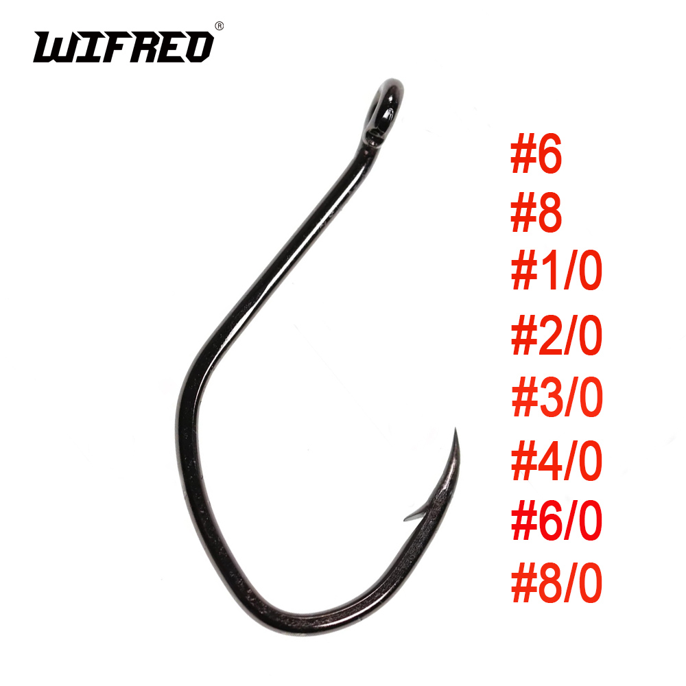 Fishing Hook Assortment - Wifreo 20 Stück V-förmige Welshaken, versetzt,