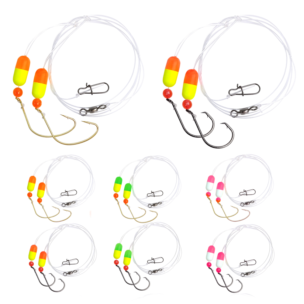 Fishing Hook Circle - Aventik Pompano Rig Salzwasser-Angelrig für Brandungsangeln