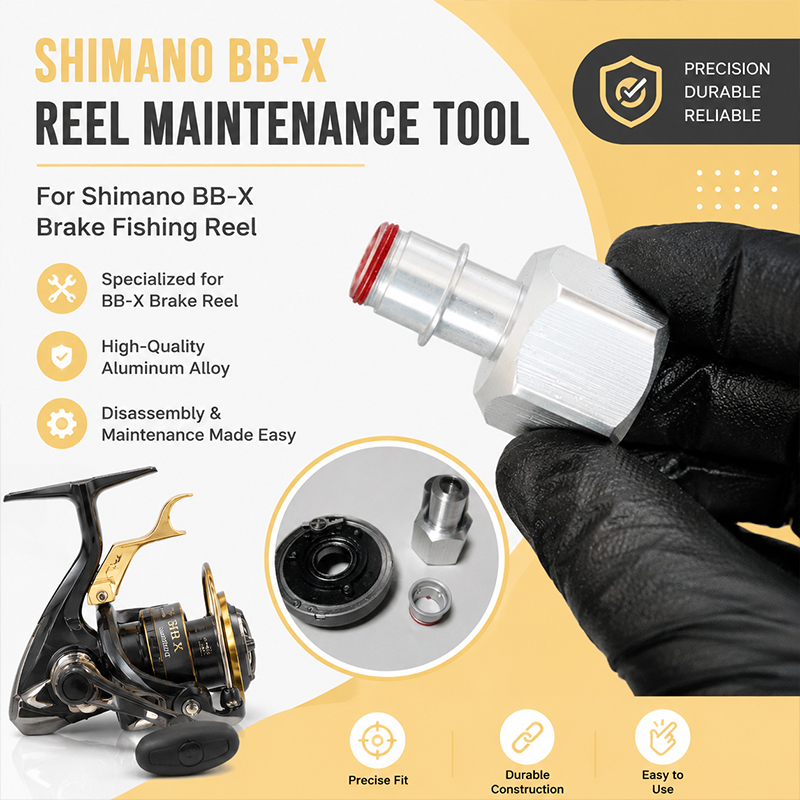 Shimano Reel Stradic - Integriertes Reparatur- und Demontagewerkzeug aus Aluminiumlegierung