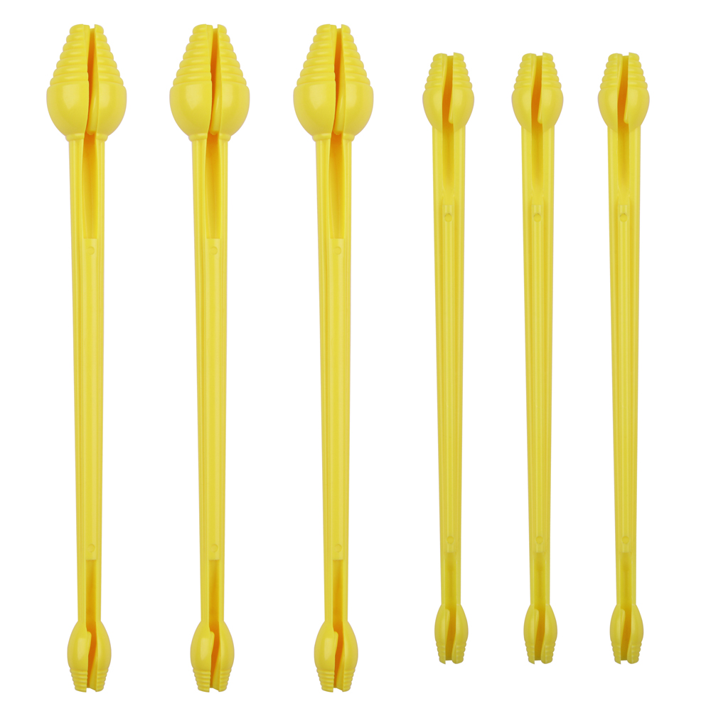 Fishing Hook Sharpener - 6Pcs Angeln Haken Disgorger Snelled Kunststoff