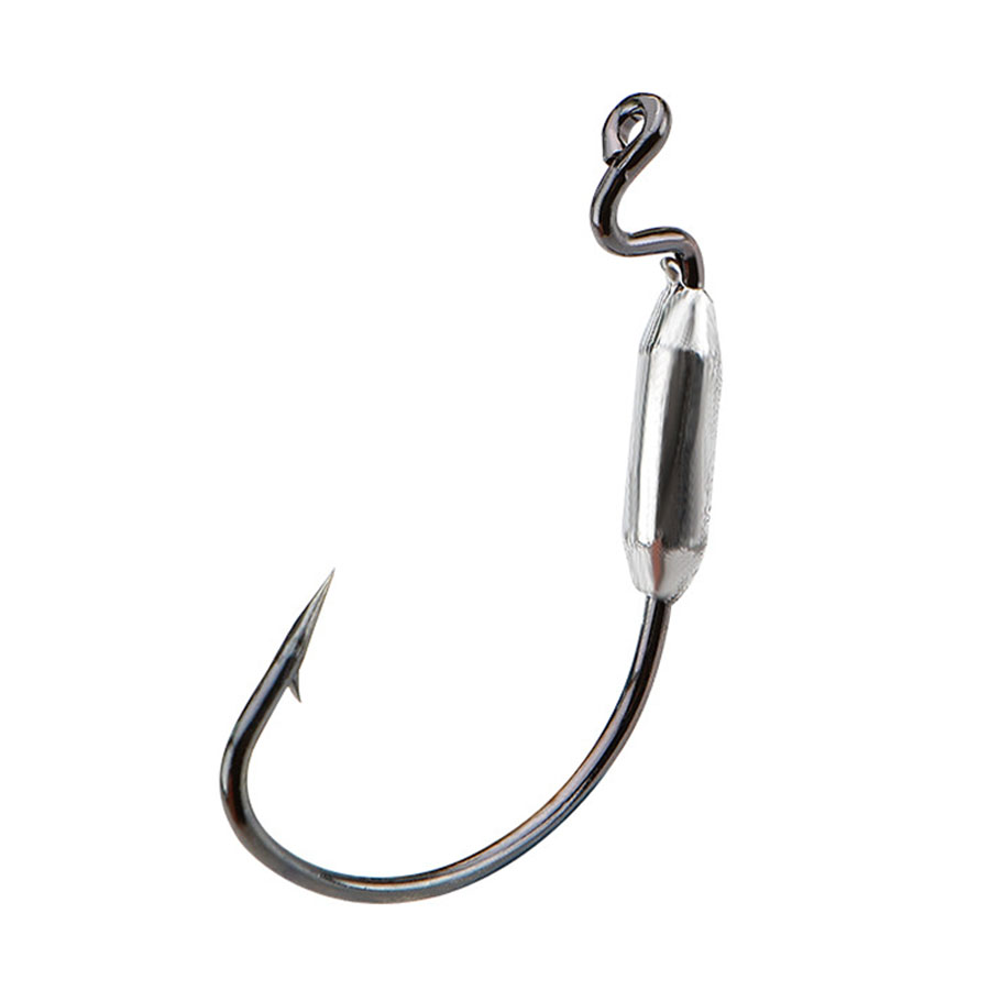 5 Stück weicher Wurmköder 1/0  – Fishing Hook Offset Bewertung und Preis