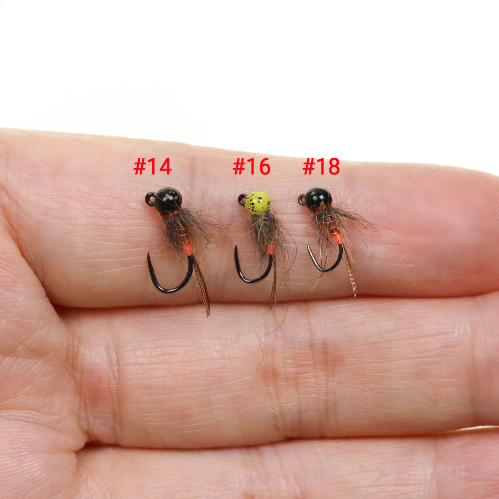 6 Stück Jig-Wolframperlenkopf- – Fishing Hook Barbless Bewertung und Preis