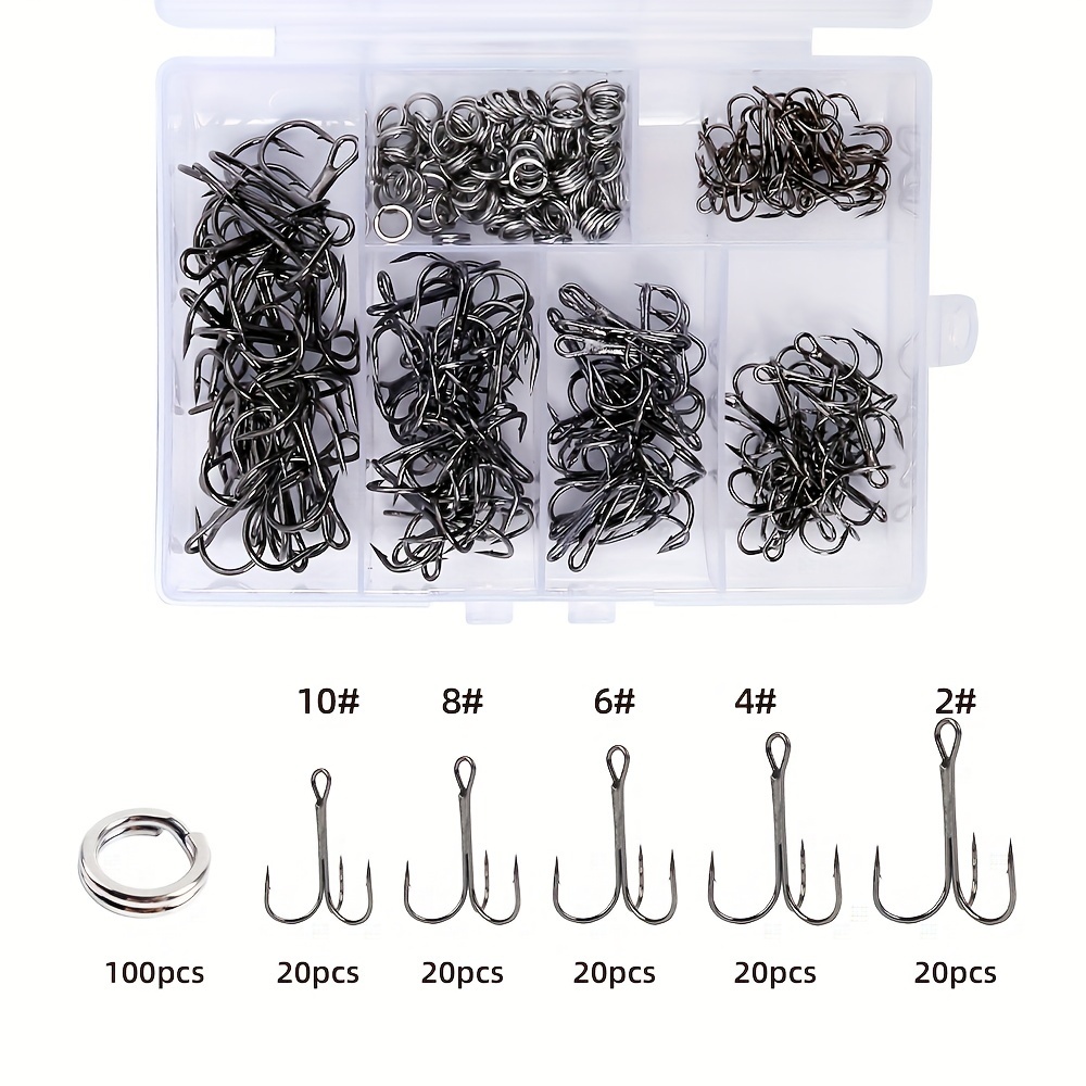 200 Stück Angelhaken mit Doppe – Fishing Hook Assortment Bewertung und Preis