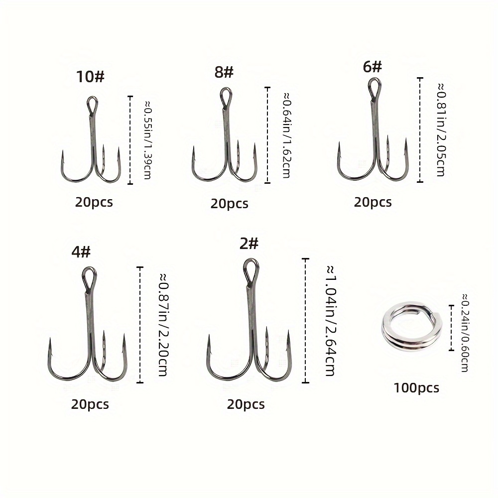 200 Stück Angelhaken mit Doppe – Fishing Hook Assortment Bewertung und Preis
