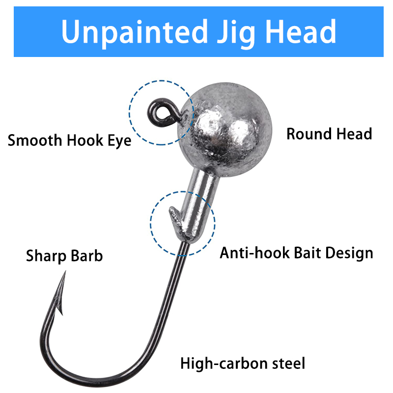 100 Stück Angelhaken Blei-Jigk – Fishing Hook Offset Bewertung und Preis