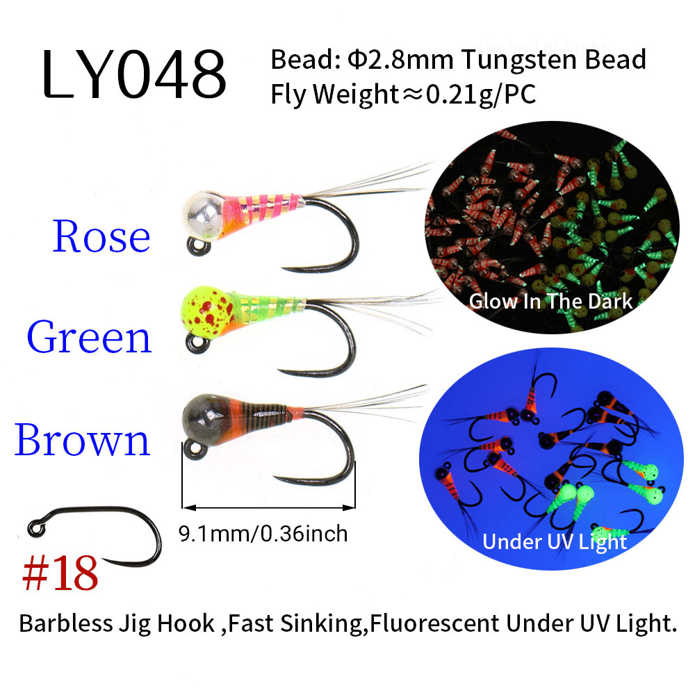 6 Stück Schnell Sinkende Perdi – Fishing Hook Barbless Bewertung und Preis